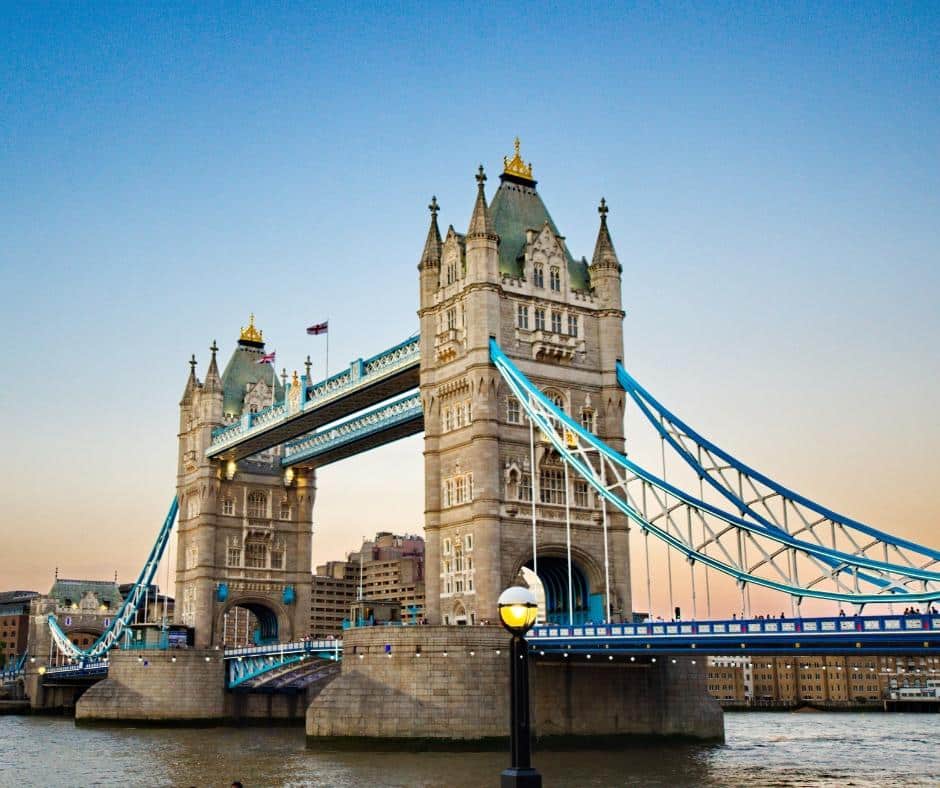 Vista panorámica de la Torre de Londres